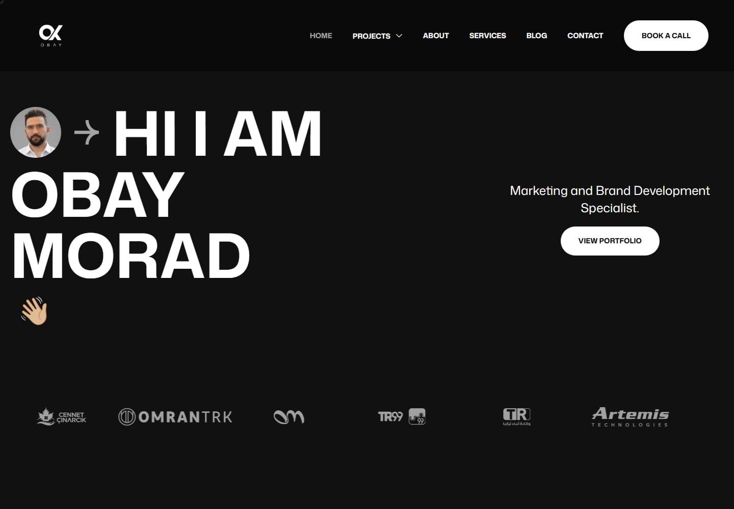 Obay Morad — Personal brand & portfolio